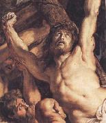 Peter Paul Rubens The Raising of the Cross (mk01) painting